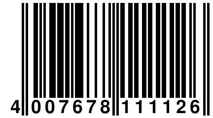 4 007678 111126