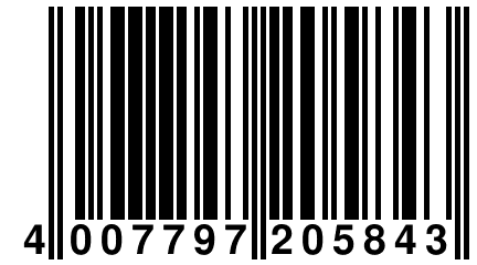 4 007797 205843