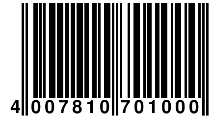 4 007810 701000