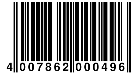4 007862 000496