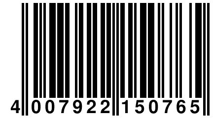 4 007922 150765