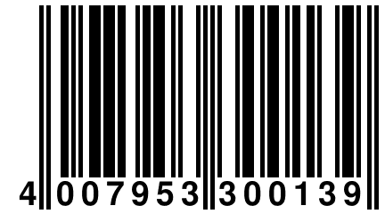 4 007953 300139