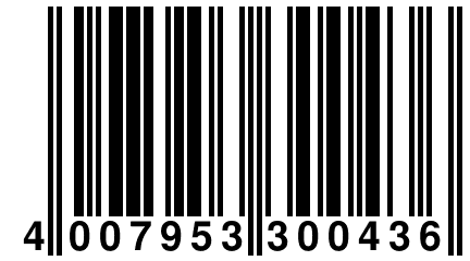 4 007953 300436