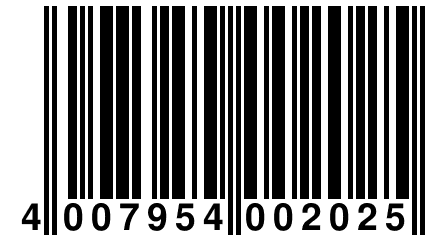 4 007954 002025