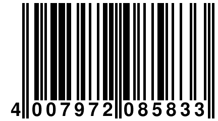 4 007972 085833