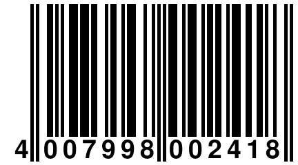 4 007998 002418