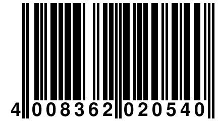 4 008362 020540