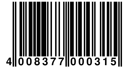 4 008377 000315