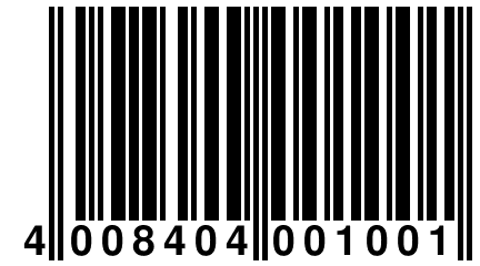 4 008404 001001