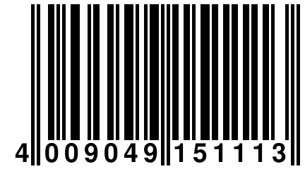 4 009049 151113