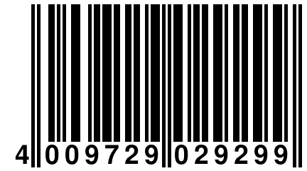 4 009729 029299