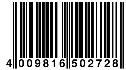 4 009816 502728