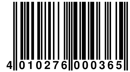 4 010276 000365