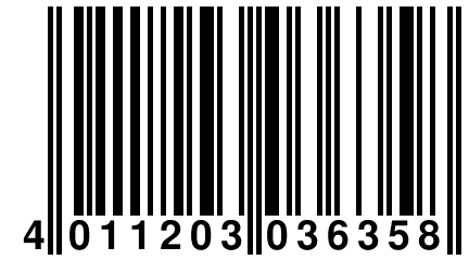 4 011203 036358