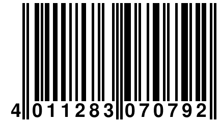 4 011283 070792