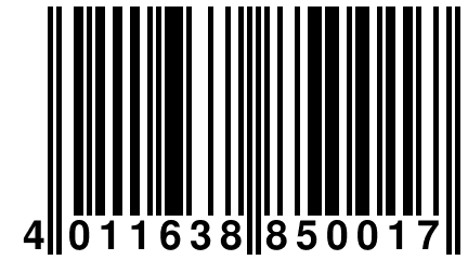 4 011638 850017