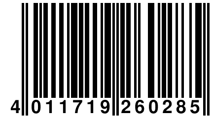 4 011719 260285
