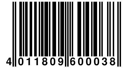 4 011809 600038