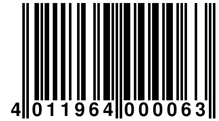 4 011964 000063