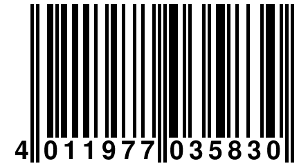 4 011977 035830