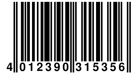 4 012390 315356