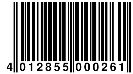 4 012855 000261