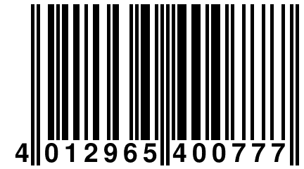 4 012965 400777