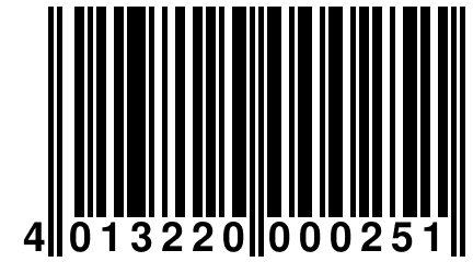 4 013220 000251