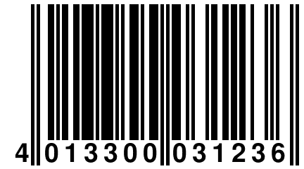 4 013300 031236