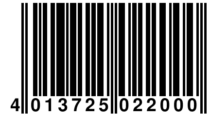 4 013725 022000