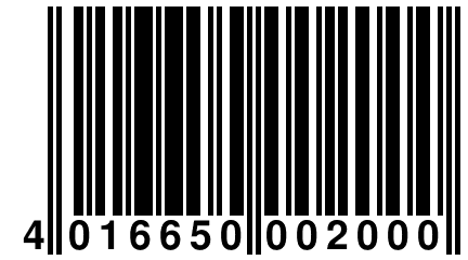 4 016650 002000