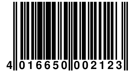 4 016650 002123