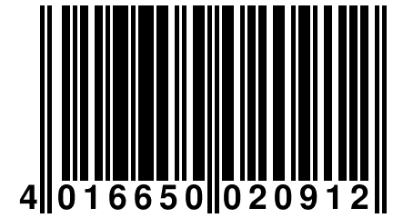 4 016650 020912