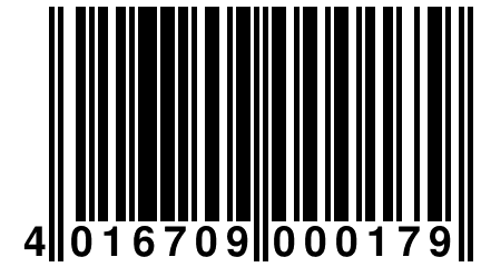 4 016709 000179