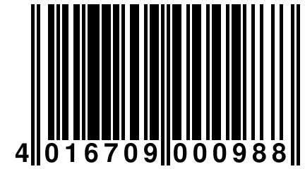 4 016709 000988