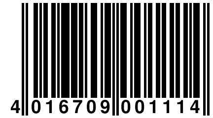 4 016709 001114