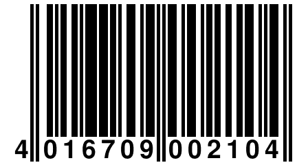 4 016709 002104