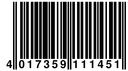 4 017359 111451