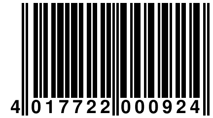 4 017722 000924