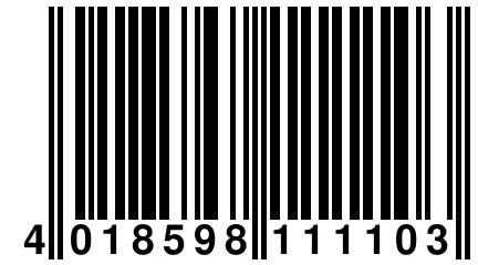 4 018598 111103