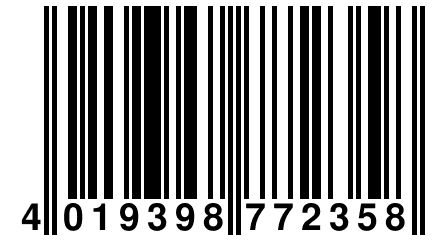 4 019398 772358