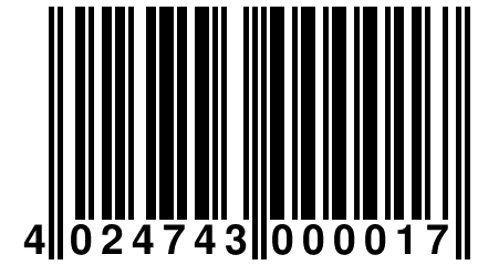 4 024743 000017