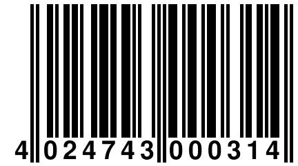 4 024743 000314