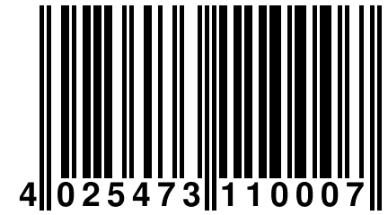 4 025473 110007