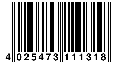 4 025473 111318