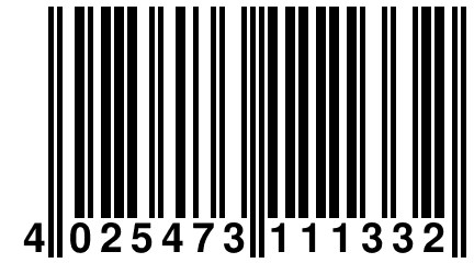 4 025473 111332
