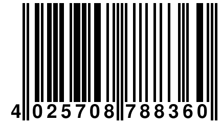 4 025708 788360