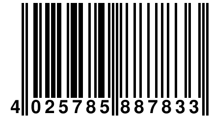 4 025785 887833