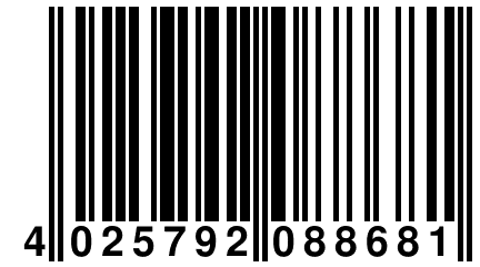 4 025792 088681
