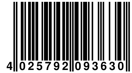 4 025792 093630